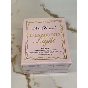 Too Faced Diamond Light Multi-Use Diamond Fire Highlighter .42 oz/12 g FLAW READ